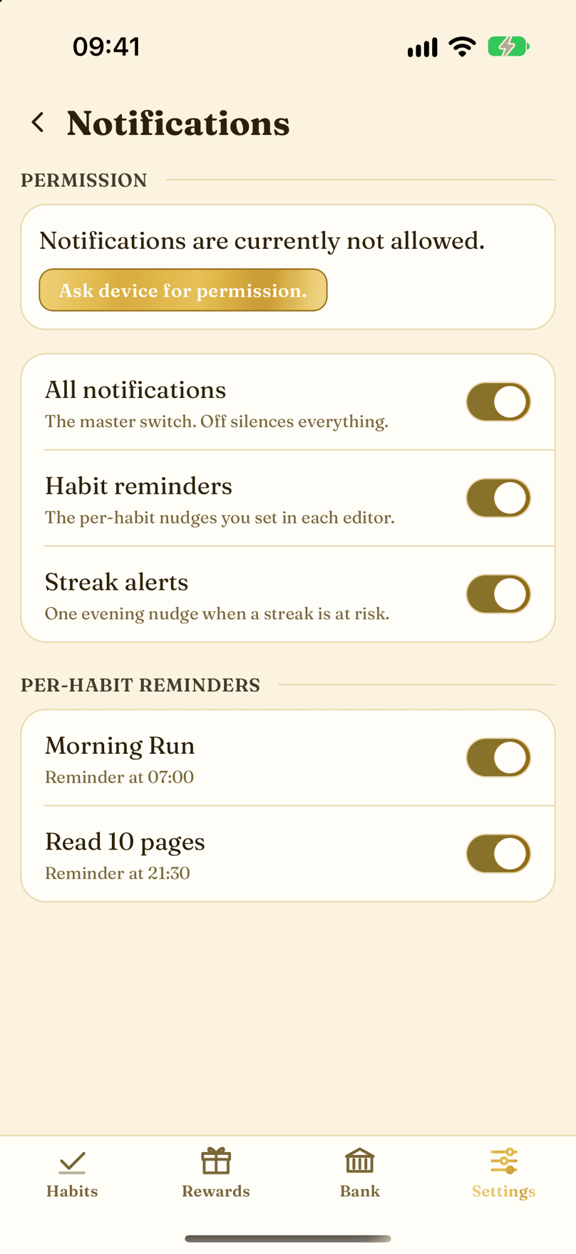 Notifications