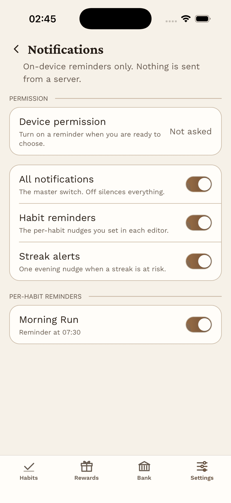Notifications