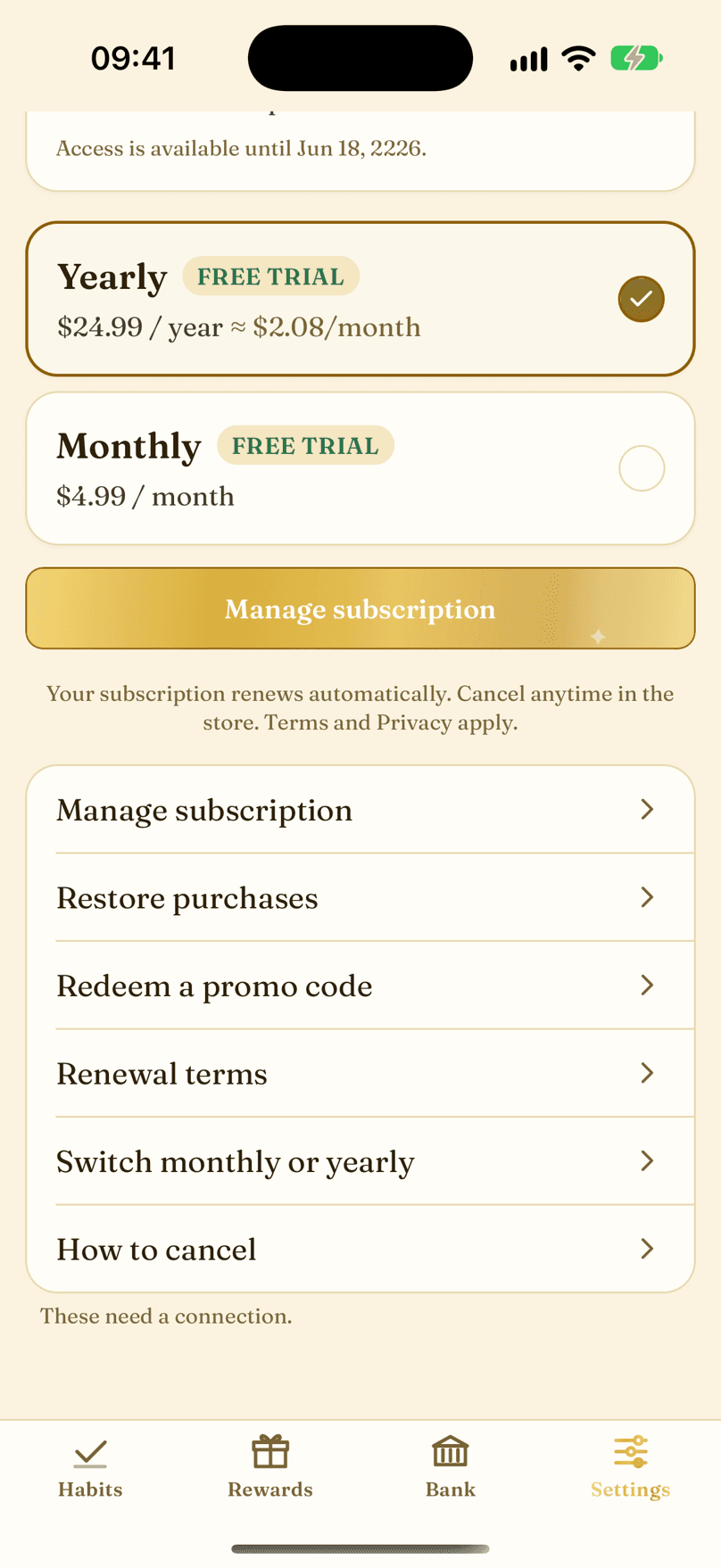 The Subscription